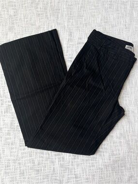 Vintage Old Navy Pinstripe Low Rise Pants/Trousers 🎹 Size 4